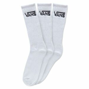 Vans MN CLASSIC CREW Pánské ponožky, bílá, velikost 9.5-13