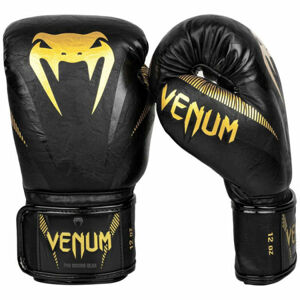 Venum IMPACT Boxerské rukavice, černá, veľkosť 14