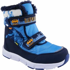 Warner Bros CHILLIN VELCRO BATMAN Dětská zimní obuv, modrá, velikost 25