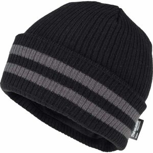 Willard ADAR Pánská pletená čepice, černá, velikost UNI