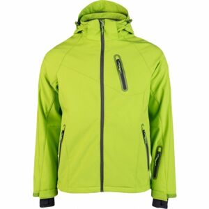 Willard FABIAN Pánská softshellová lyžařská bunda, světle zelená, velikost XL
