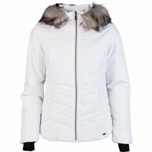 Willard WENNA Dámská prošívaná lyžařská bunda, bílá, velikost XL