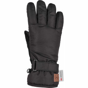 Willard RONNA Dámské lyžařské rukavice, černá, velikost L