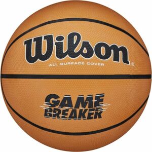 Wilson GAMBREAKER BSKT OR Basketbalový míč, oranžová, velikost 5