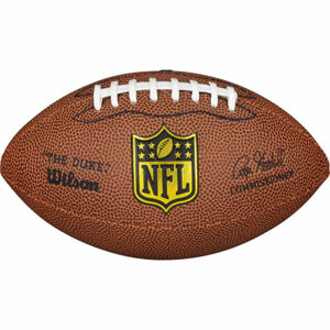Wilson MINI NFL GAME BALL REPLICA DEF BRW Mini míč, hnědá, velikost